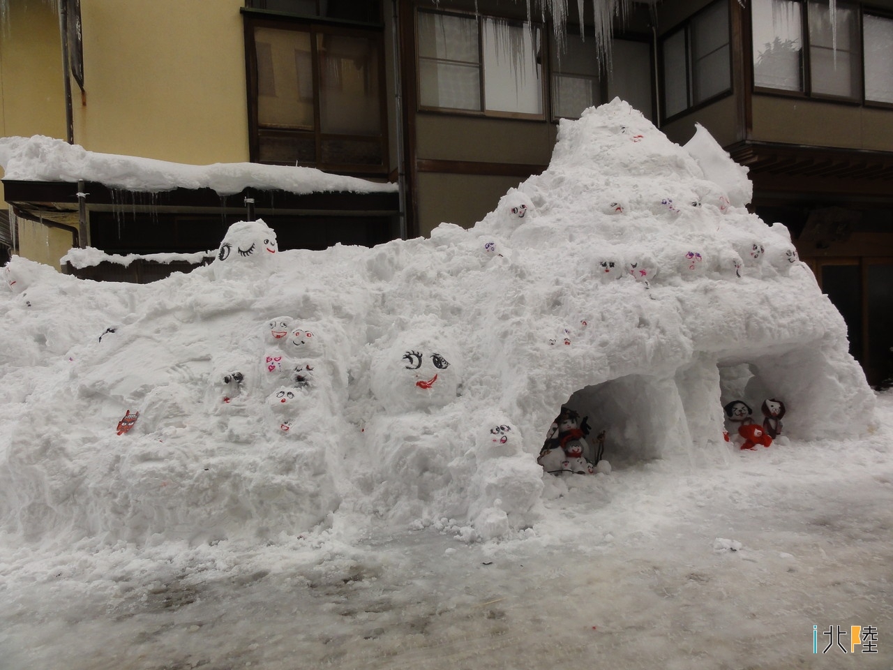 白峰 雪だるま祭り 2012石川県白山市