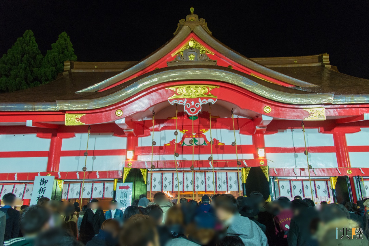 富山山王さん 日枝神社の初詣 元旦の様子 混雑 渋滞の情報